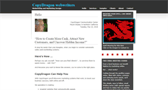 Desktop Screenshot of copydragon.com